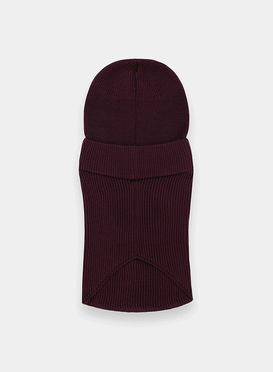 Балаклава C.P. Company Re-Wool Beanie Potent Purple