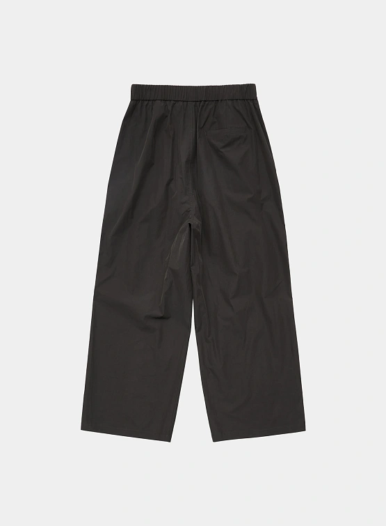 Брюки AMOMENTO Mens Two Tuck Wide Pants Charcoal