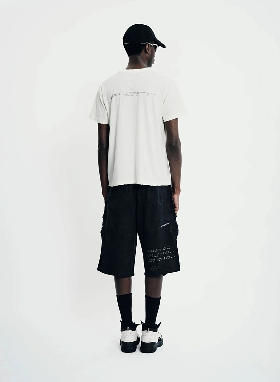 Футболка PIET x OAKLEY Caution Ripped Bone White