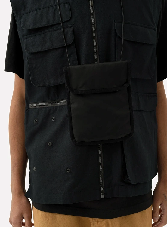 Жилет MAHARISHI 5201 Hemp Utility Vest Black