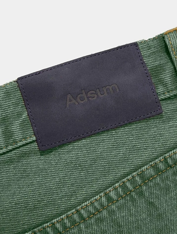 Джинсы Adsum Relaxed Fit OD Denim Green