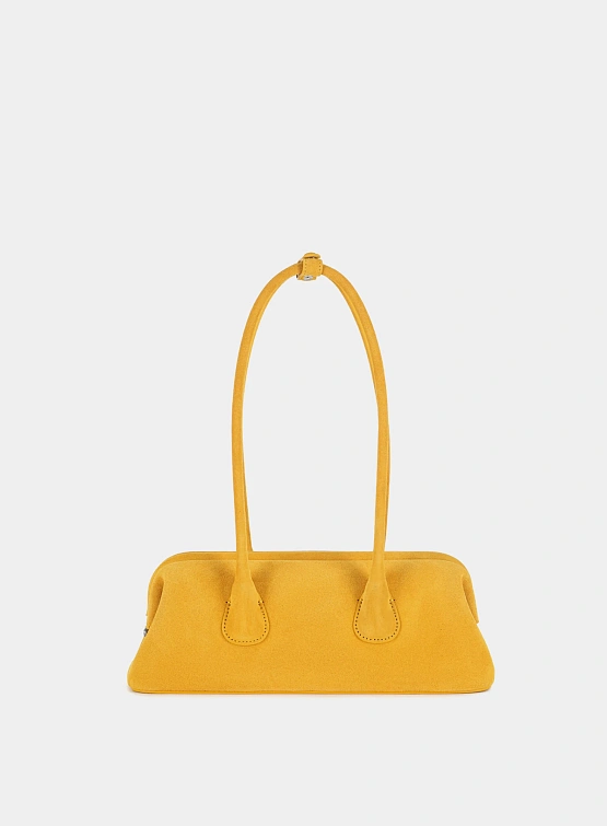 Сумка OSOI Boat Wide Mini Suede Mustard