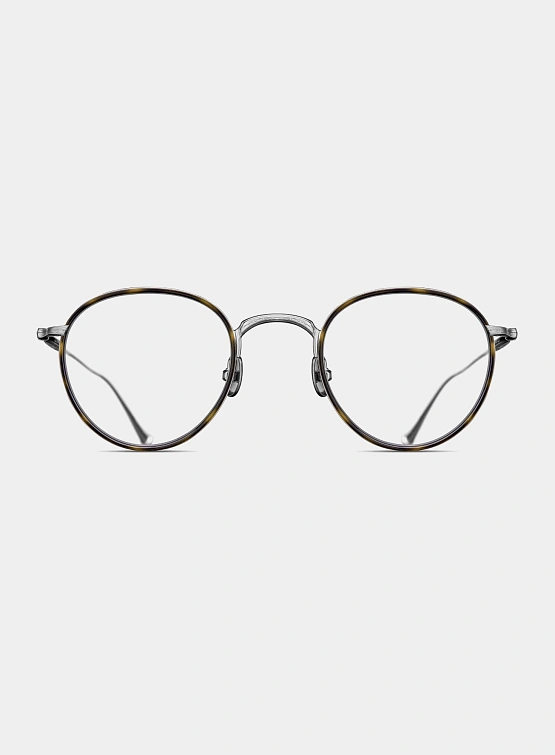 Очки MATSUDA M3085-I Brushed Silver Khaki Tortoise