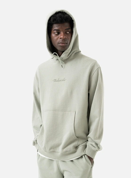 Худи MAHARISHI 4622 Organic Hooded Sweat Sage