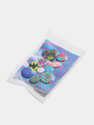 Набор значков Siniy Vsadnik Motto Pins Pack #1 Multi