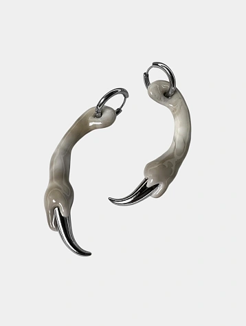 Серьги CASPER DIY Bone earrings