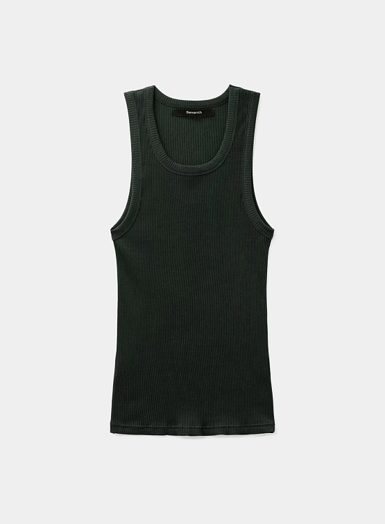 Майка Seventh Base Rib Vest Slate