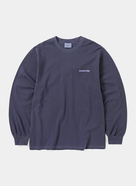 Лонгслив thisisneverthat Flame Onyx L/S Tee Purple