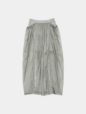 Женская юбка AMOMENTO Layered Shirring Skirt Grey