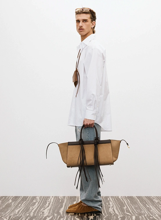 Рубашка Recto Double Collar Stripe Light Blue