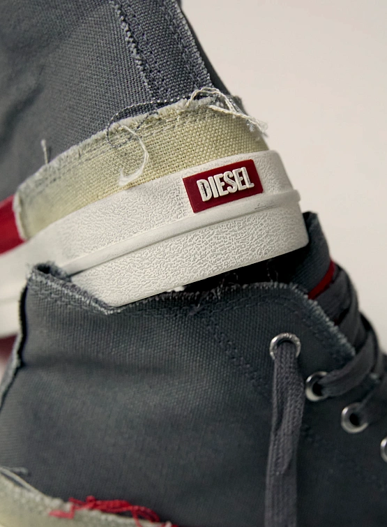 Кеды Diesel S-D-Verse Mid Grey/Red