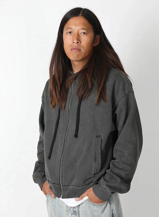 Зип-худи Noon Goons High Tide Hoodie Pigment Black