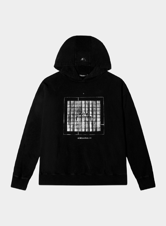 Худи A-COLD-WALL* Foil Grid Black