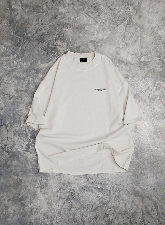 Футболка ARNODEFRANCE 'CITY' Dirty White