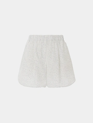 Женские шорты Recto Nep Stripe Shorts White