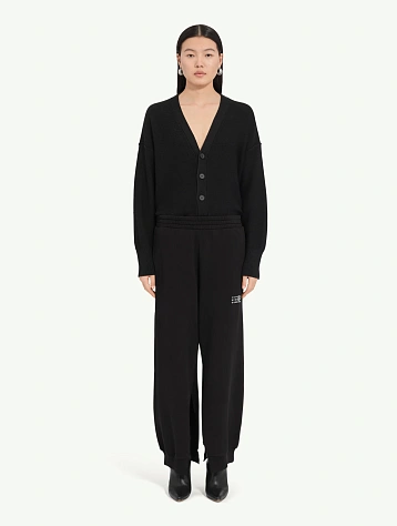 Женские брюки MM6 Maison Margiela Numeric Black