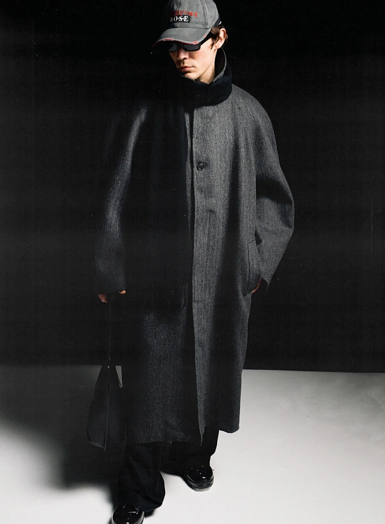 Пальто Hed Mayner Coat Medium Grey