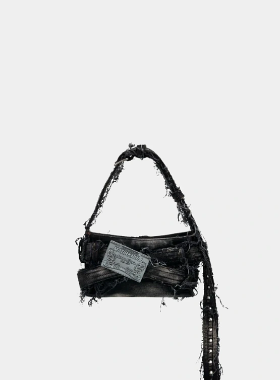 Сумка MARRKNULL Denim Belt Black