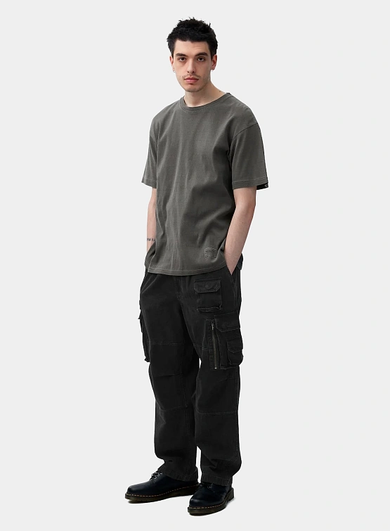 Брюки thisisneverthat Crazy Multi Zip Pant - Updated Black