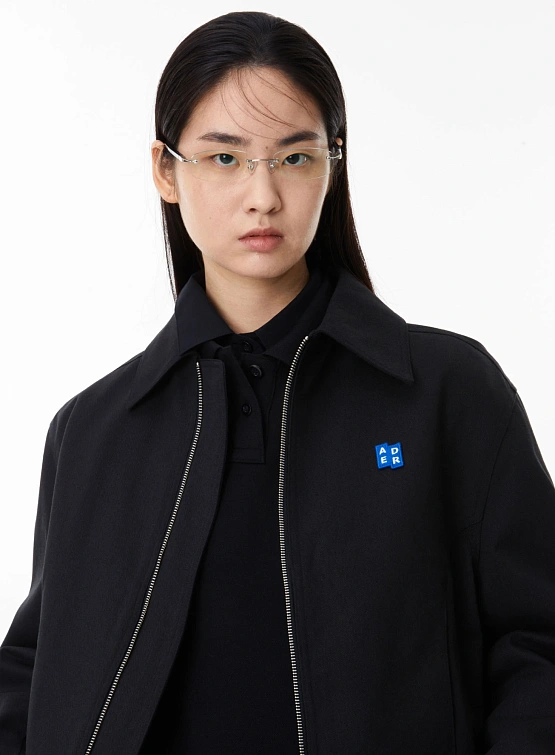 Овершот ADERERROR Sig; BL Tag Jacket 01 Black