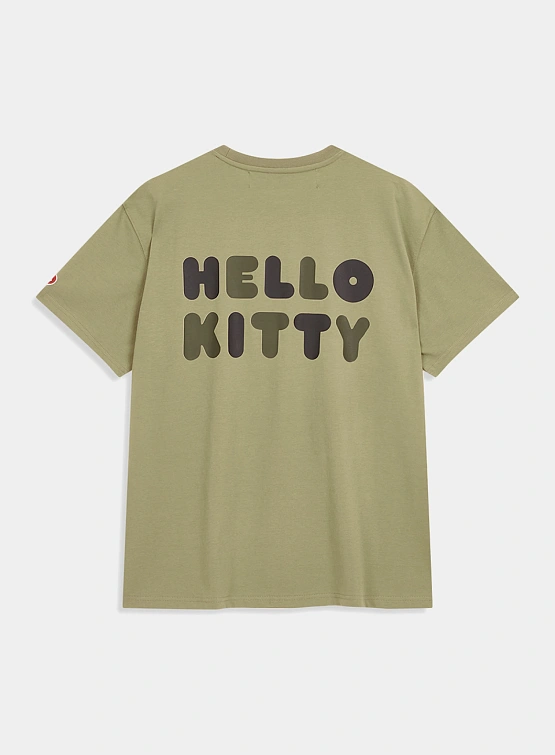 Футболка OPEN YY Kitty x YY T-Shirt Khaki