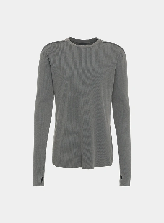 Лонгслив thom/krom M TS 898 Used Grey