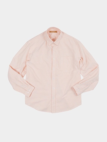 Рубашка FrizmWORKS Og Stripe Shirt Orange