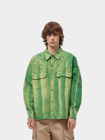 Овершот MSGM Sun Faded Green