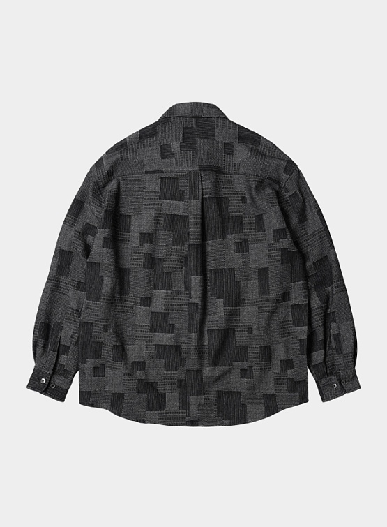 Рубашка FrizmWORKS Patchwork Denim Black