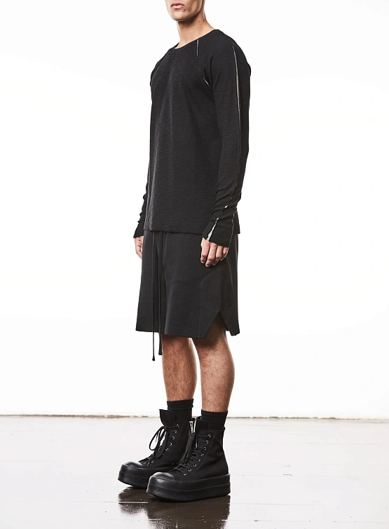 Лонгслив thom/krom M TS 833 Black