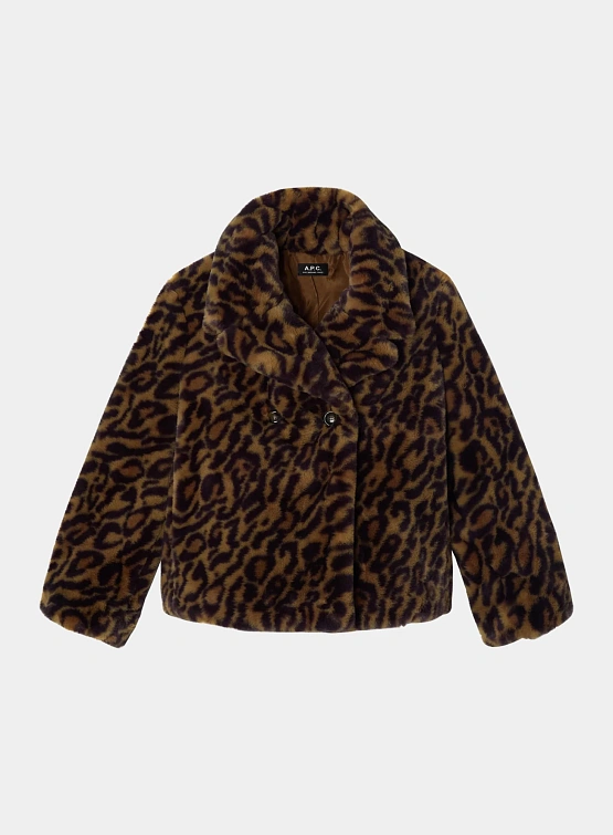 Женская шуба A.P.C. Johanna Brown