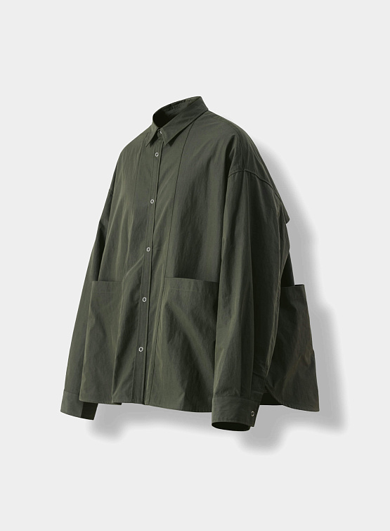 Рубашка ANGLAN Steric CN Multi Pocket Shirt Khaki