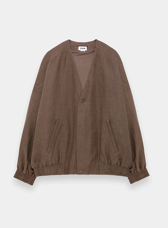 Бомбер Hed Mayner Crinkled Taffeta Bomber Medium Beige