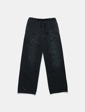 Брюки MM6 Maison Margiela Paint Splatter Black