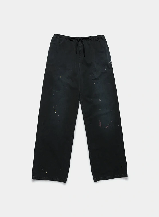 Брюки MM6 Maison Margiela Paint Splatter Black