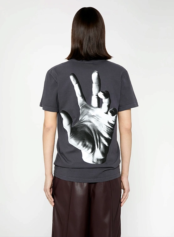 Футболка KidSuper Puppet Hand Tee Black