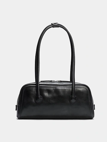 Женская сумка MARGESHERWOOD Soft Baguette Black Pull-Up