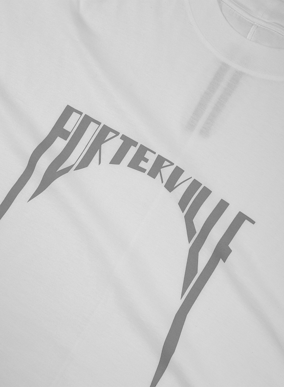 Футболка RICK OWENS Drkshdw Tommy Milk/Pearl