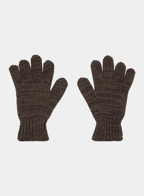 Перчатки Maison Margiela Knit Gloves Walnut