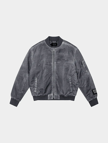 Бомбер Ksubi Royalty Bomber Overdye Coal Grey