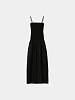 Женское платье AMOMENTO Silky Knit Maxi Black