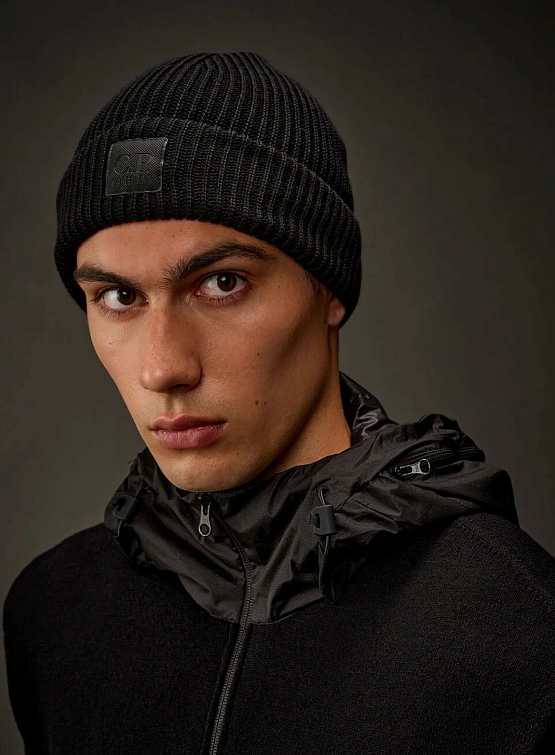 Шапка C.P. Company Metropolis Series Wool Black