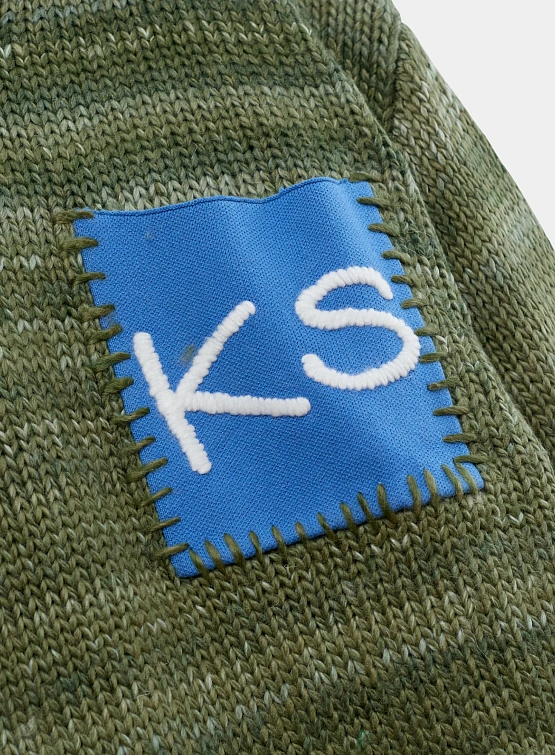 Свитер KidSuper Chunky Sweater Green