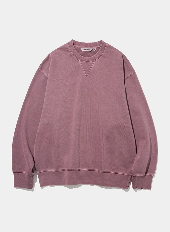 Свитшот Uniform Bridge Basic Dyeing Sweatshirt Pigment Red