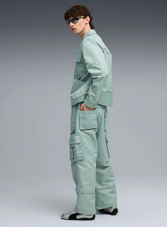 Женские кроссовки Puma Speedcat Metallic Silver