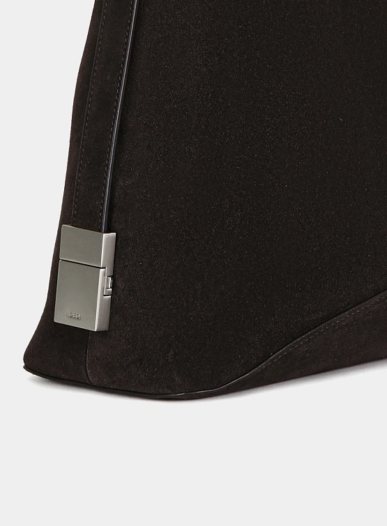 Сумка OSOI Egg Hobo Suede Mocha