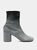 Женские ботильоны MM6 Maison Margiela Block-Heel Grey
