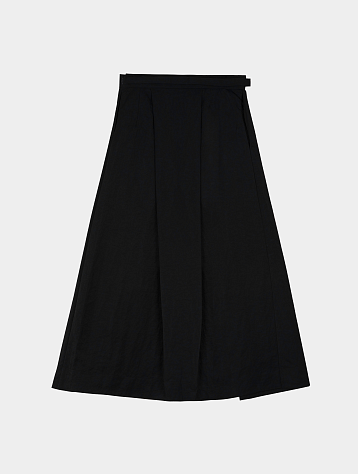 Женская юбка EPINGLER Pleats Long Wrapped Charcoal