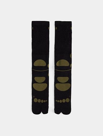 Носки MAHARISHI 1460 Maharishi Acu Tabi Sport Black