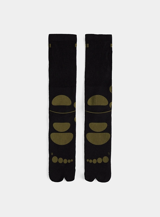 Носки MAHARISHI 1460 Maharishi Acu Tabi Sport Black